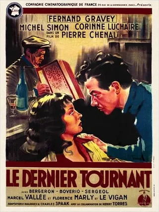Постер Последний поворот (1939)