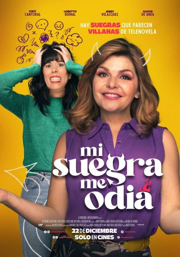 Постер фильма Mi suegra me odia