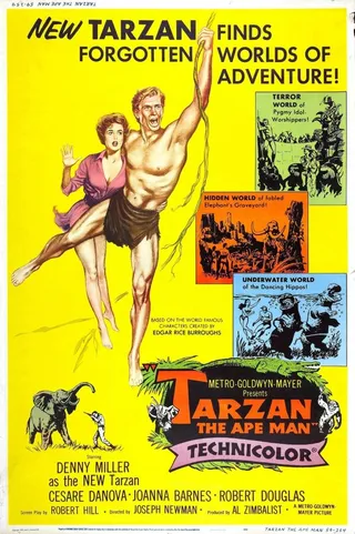 Постер Тарзан, человек-обезьяна (1959)