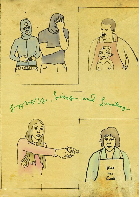 Постер фильма Любовники, вруны и психи