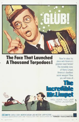 Постер Невероятный мистер Лимпет (1964)