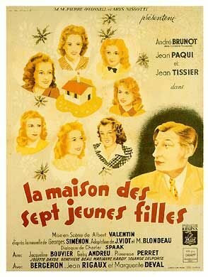 Постер фильма La maison des sept jeunes filles