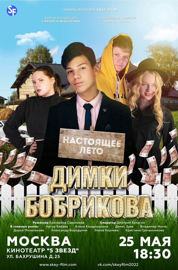 Постер фильма Настоящее лето Димки Бобрикова
