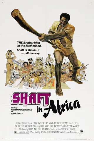 Постер Шафт в Африке (1973)
