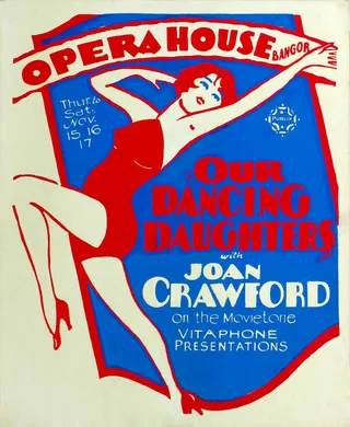 Постер Наши танцующие дочери (1928)