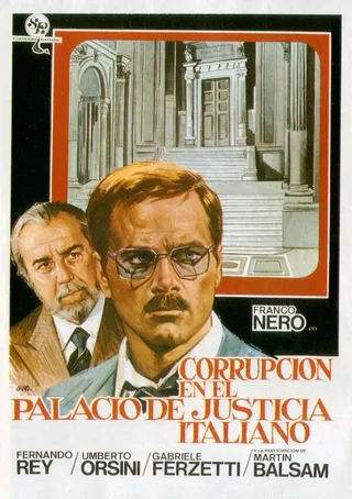 Постер Коррупция во Дворце правосудия (1974)