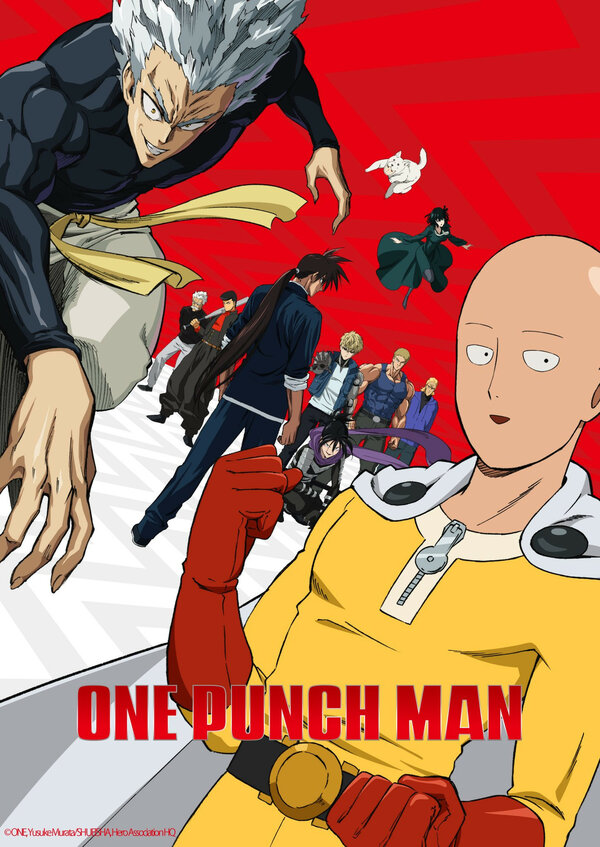 Постер сериала One Punch Man