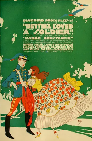Постер Bettina Loved a Soldier (1916)