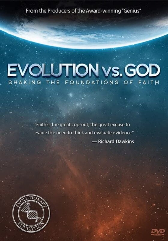 Постер фильма Evolution vs. God: Shaking the Foundations of Faith