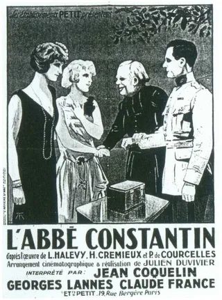 Постер Аббат Константен (1925)