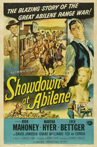 Постер Война в Абилине (1956)