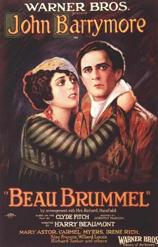 Постер Красавчик Браммел (1924)