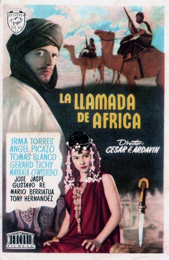 Постер фильма La llamada de África