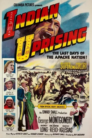 Постер Индейское восстание (1952)