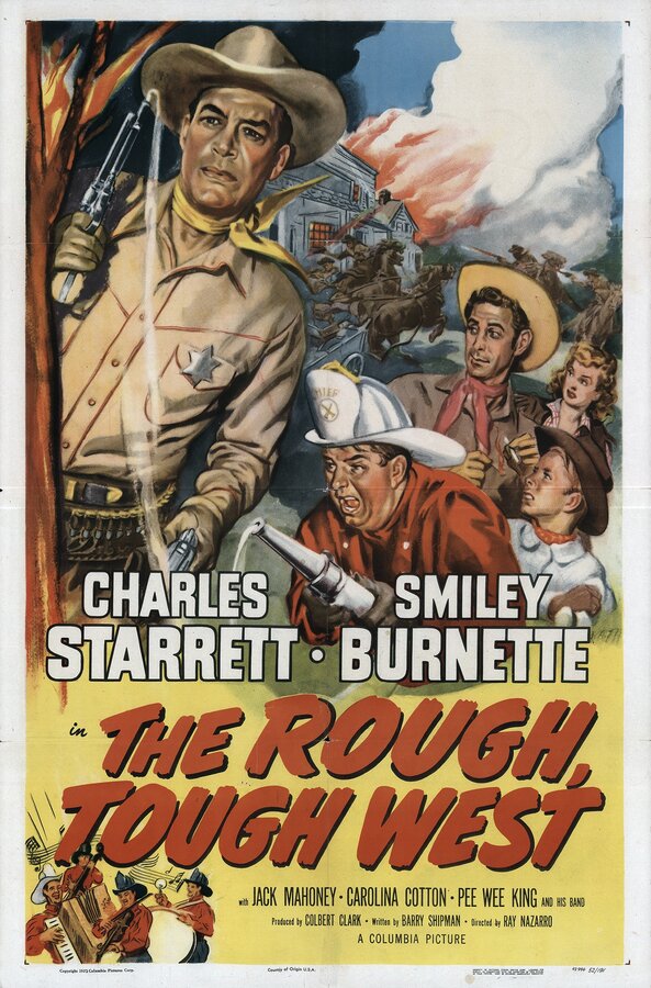 Постер фильма The Rough, Tough West