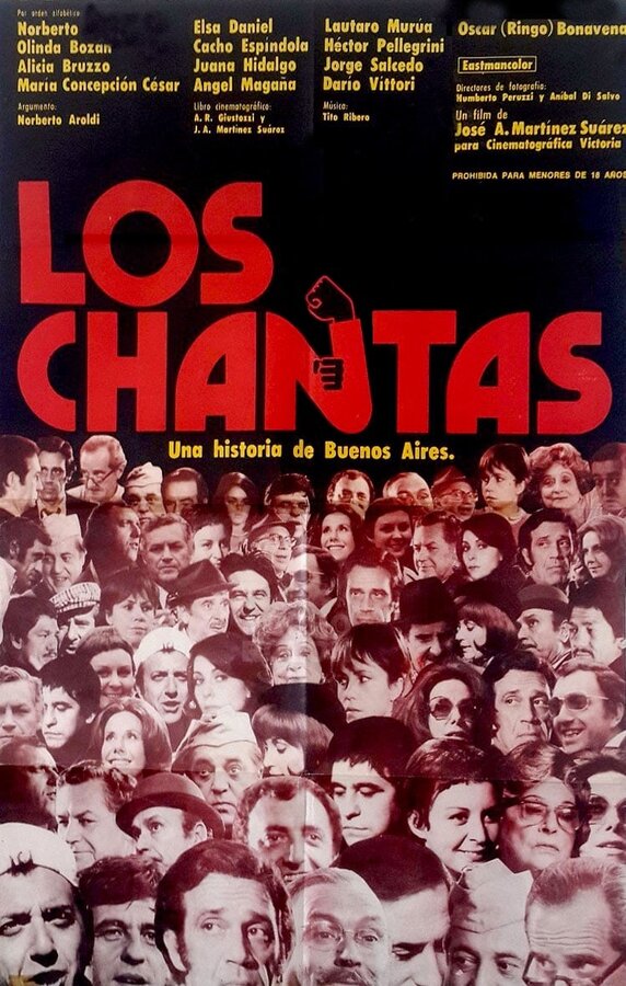 Постер фильма Los chantas