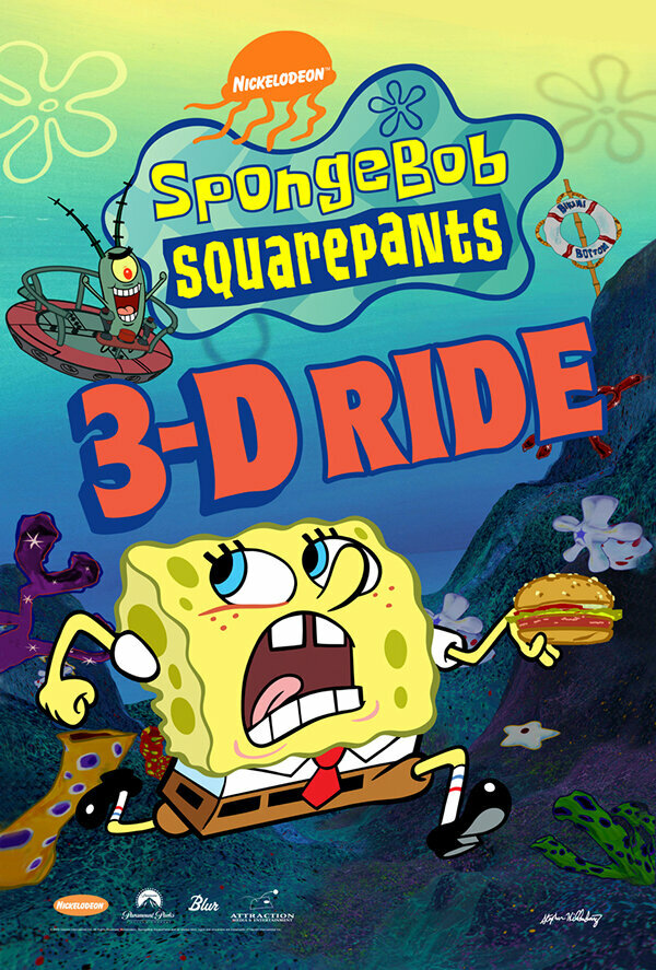 Постер фильма SpongeBob SquarePants 4-D: Ride