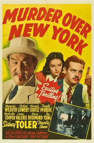 Постер Убийство над Нью-Йорком (1940)