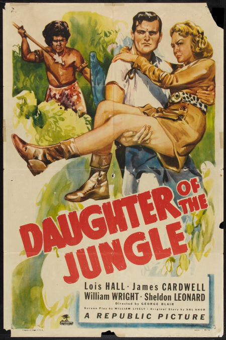 Постер фильма Daughter of the Jungle