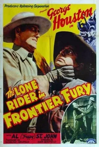 Постер The Lone Rider in Frontier Fury (1941)