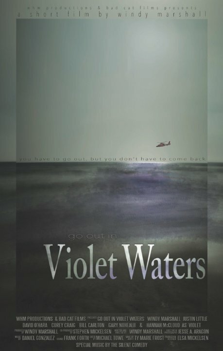 Постер фильма Go Out in Violet Waters