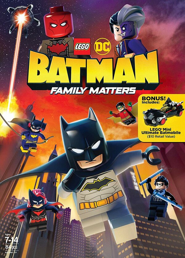 Постер фильма LEGO DC: Бэтмен – Семейные дела