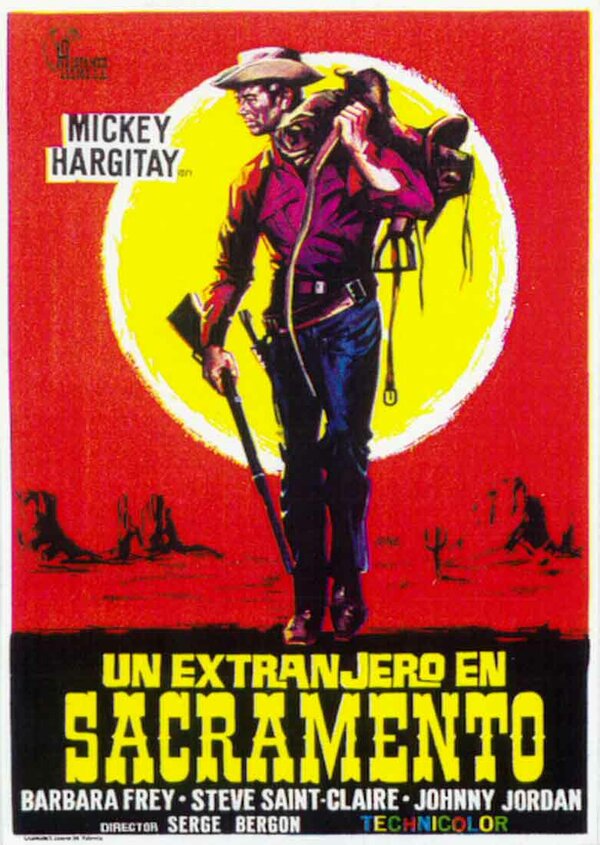 Постер фильма Незнакомец в Сакраменто