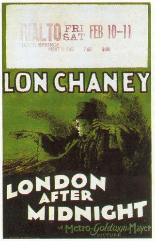 Постер Лондон после полуночи (1927)