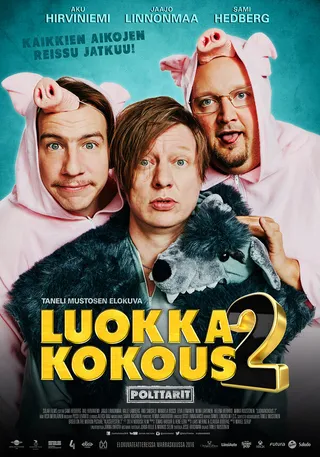 Постер Luokkakokous 2 - Polttarit (2016)