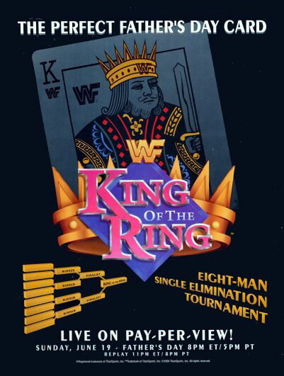 Постер фильма WWF Король ринга