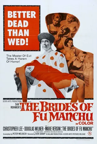 Постер Невесты Фу Манчу (1966)