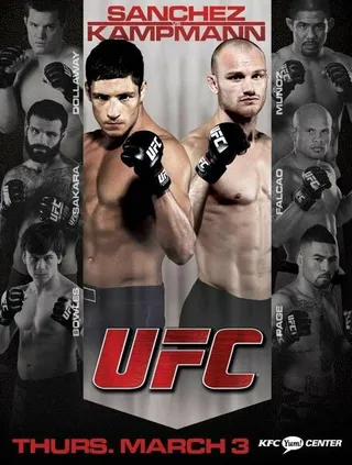 Постер UFC on Versus: Sanchez vs. Kampmann (2011) Постер UFC on Versus: Sanchez vs. Kampmann (2011)