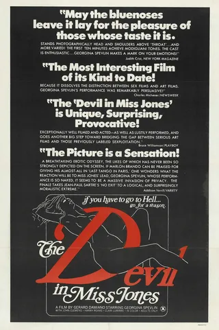 Постер Дьявол в мисс Джонс (1973)