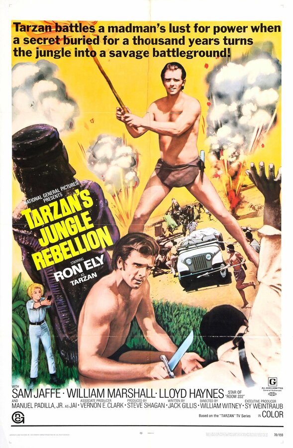 Постер фильма Tarzan's Jungle Rebellion