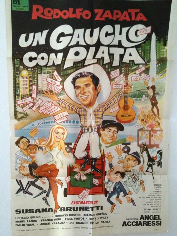 Постер фильма Un gaucho con plata
