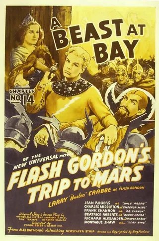 Постер Путешествие Флэша Гордона на Марс (1938)