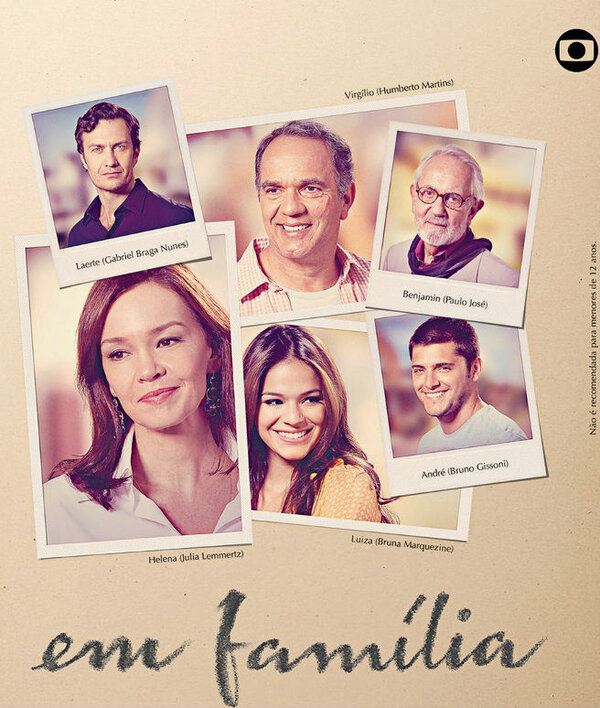Постер сериала В семье