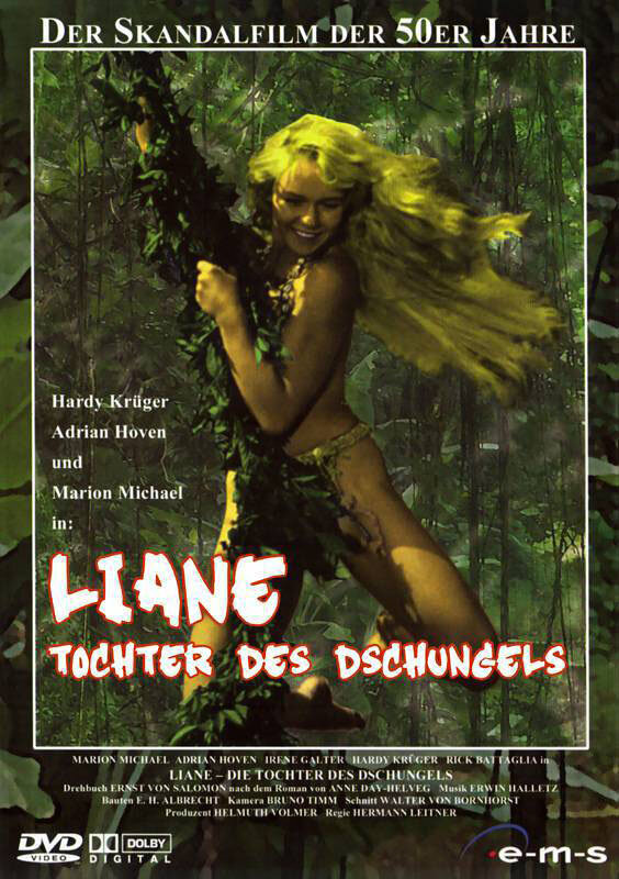 Постер фильма Liane, die Tochter des Dschungels