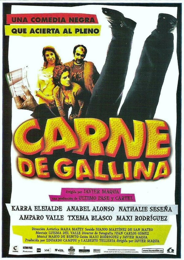 Постер фильма Carne de gallina