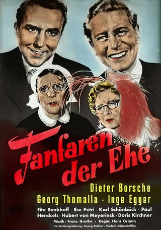 Постер Фанфары брака (1953)