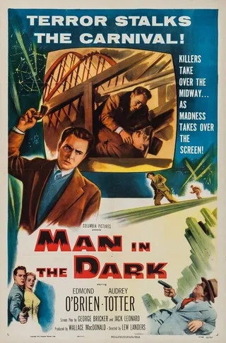 Постер Мужчина в темноте (1953)