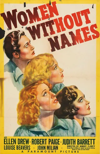 Постер Безымянные женщины (1940)