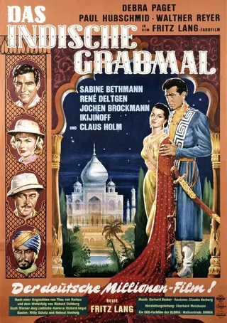 Постер Индийская гробница (1959)