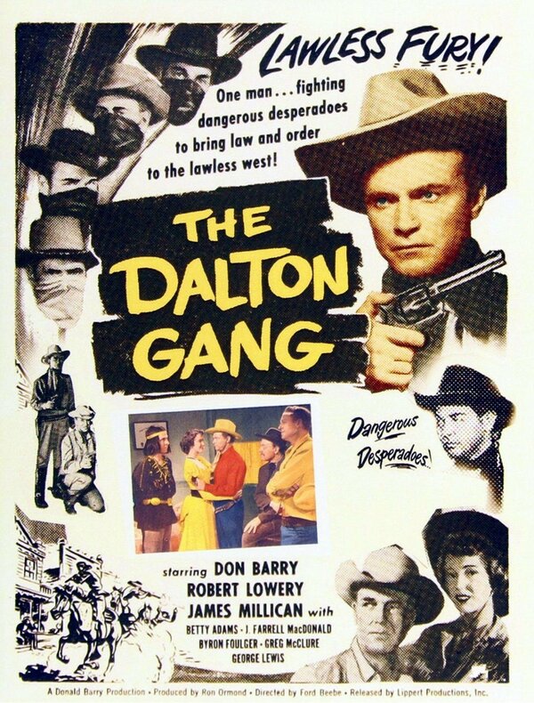 Постер фильма The Dalton Gang