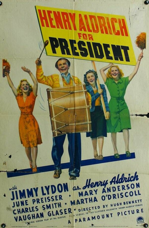 Постер фильма Henry Aldrich for President