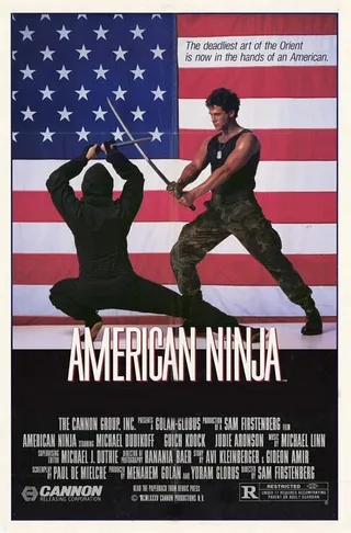 Постер Американский ниндзя (1985)