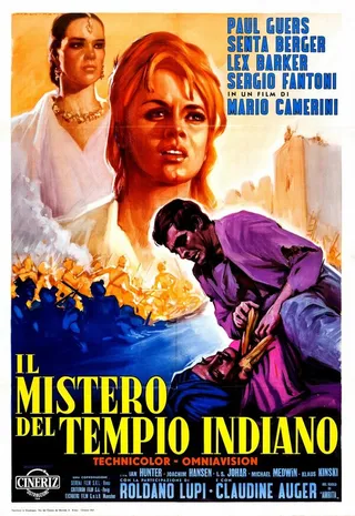 Постер Тайна индийского храма (1963)