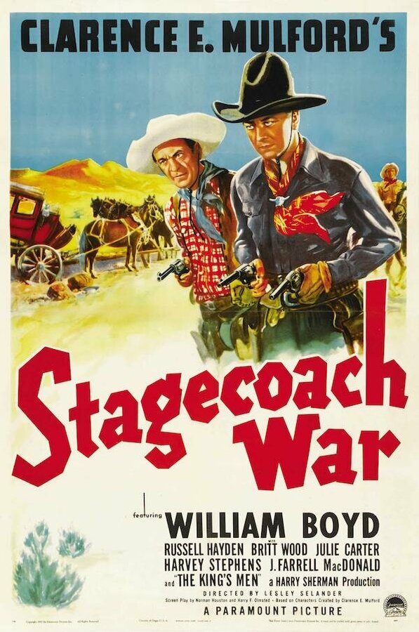 Постер фильма Stagecoach War