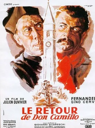 Постер Возвращение Дона Камилло (1953)