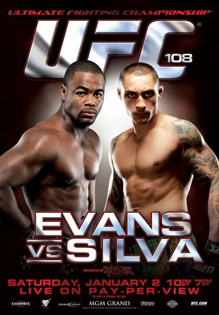 Постер UFC 108: Evans vs. Silva (2010) Постер UFC 108: Evans vs. Silva (2010)